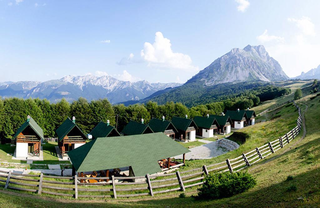 Chalets Etno Selo Stavna Villa Krajista Exteriör bild